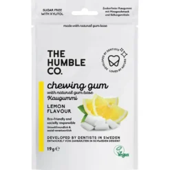 Naturligt Tuggummi Lemon, 19 g