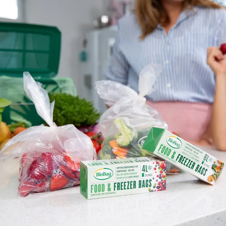Nedbrytbar Fryspåse - 4 L, 25-pack