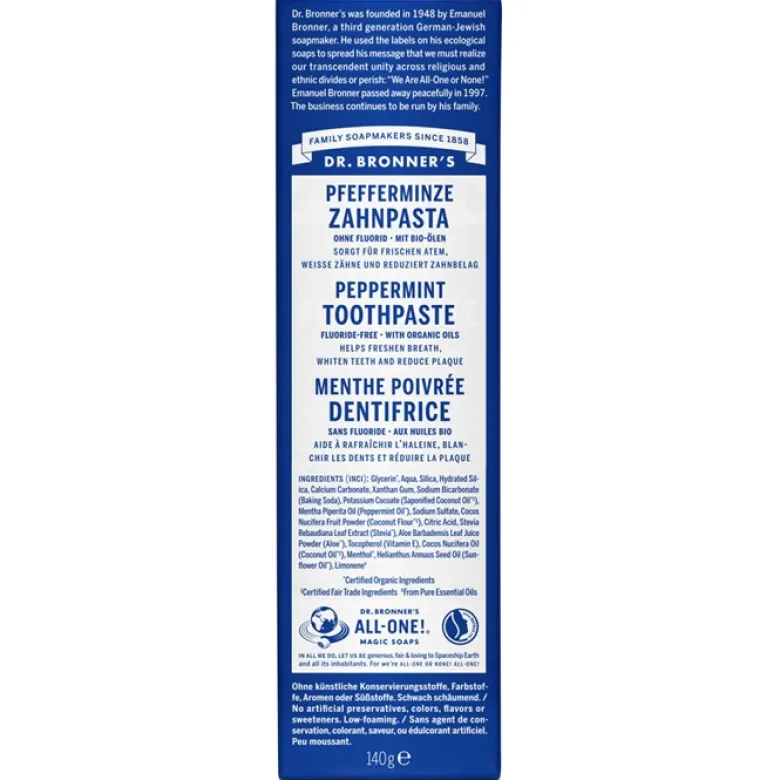 Peppermint Toothpaste, 105 ml