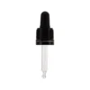 Pipett till glasflaska 10 ml - Svart