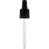 Pipett till glasflaska 50 ml - Svart