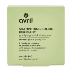 Purifying Solid Shampoo for Oily hair, 60 g