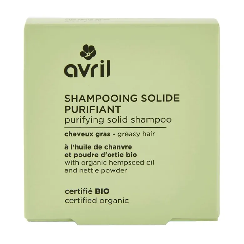 Purifying Solid Shampoo for Oily hair, 60 g