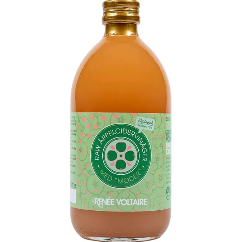 Raw Äppelcidervinäger med moder, 500 ml