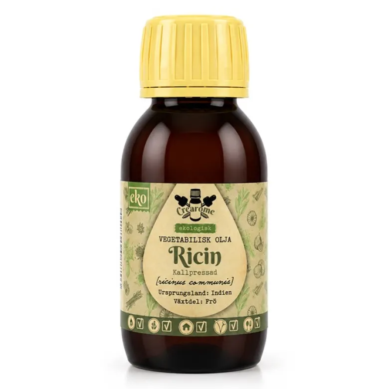 Ricinolja Kallpressad