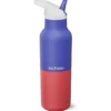 Rise Classic Isolerad Vattenflaska - Dazzling Blue Kaleidoscope, 473 ml