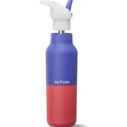 Rise Classic Isolerad Vattenflaska - Dazzling Blue Kaleidoscope, 473 ml