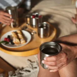 Rise Lowball Tumbler - Brushed Stainless, 280 ml