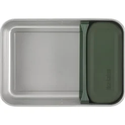 Rise Snack Box - Brushed Stainless, 295 ml