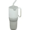 Rise Tumbler med Sugrörslock - Barely Blue, 1065 ml