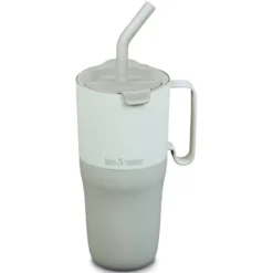 Rise Tumbler med Sugrörslock - Barely Blue, 769 ml