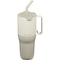 Rise Tumbler med Sugrörslock - Tofu, 1065 ml