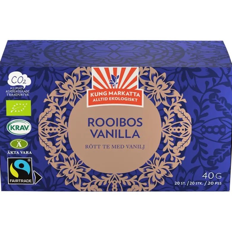 Rooibos med Vanilj, 20 påsar