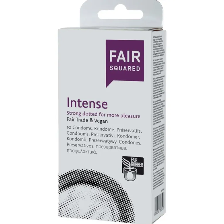 Rättvisemärkta Kondomer Intense, 10 st