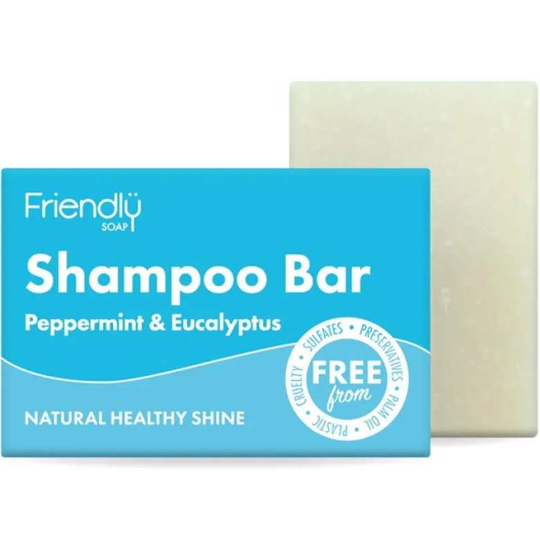 Shampoo Bar Peppermint & Eucalyptus, 95 g