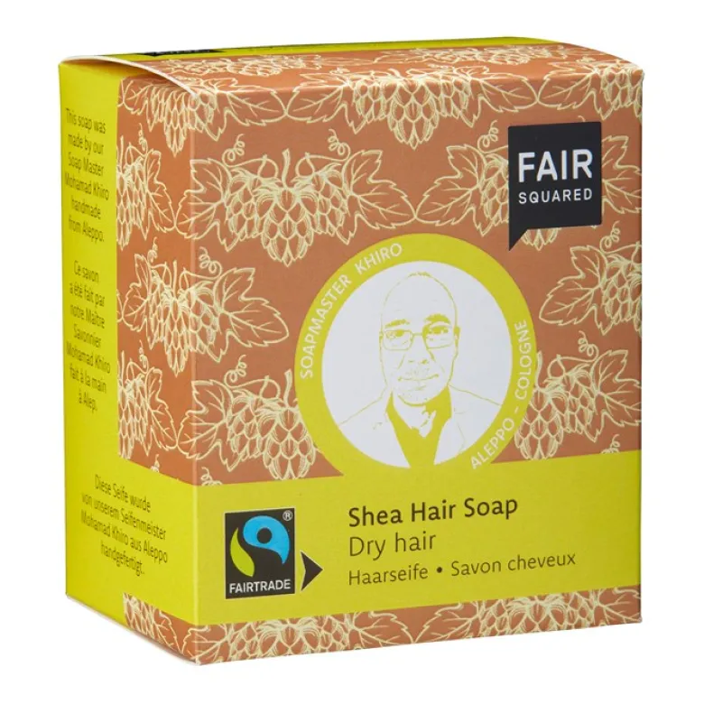 Shea Hair Soap Dry Hair, 2 x 80 g