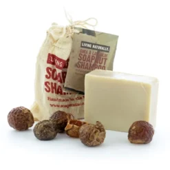 Shea Lava Clay Soapnut Shampoo Bar, 90 g