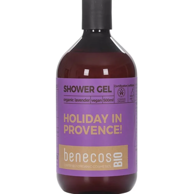 Shower Gel Organic Lavender, 500 ml