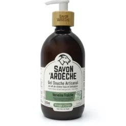 Shower Gel with Goat Milk - Fresh Verbena, 500 ml