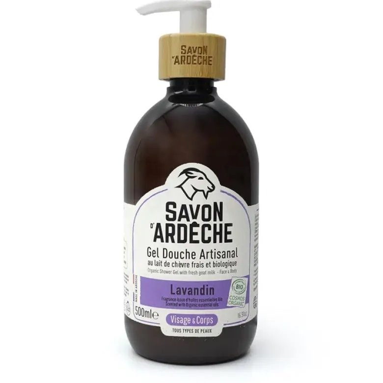 Shower Gel with Goat Milk - Lavandin, 500 ml