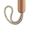 Säkerhetshyvel Companion Rose Gold Matt - Stängd kam