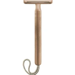 Säkerhetshyvel Companion Rose Gold Matt - Stängd kam
