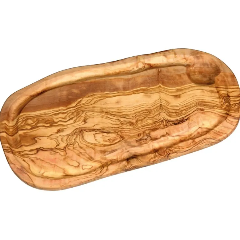 Skärbräda Olivträ, 33 x 15 cm