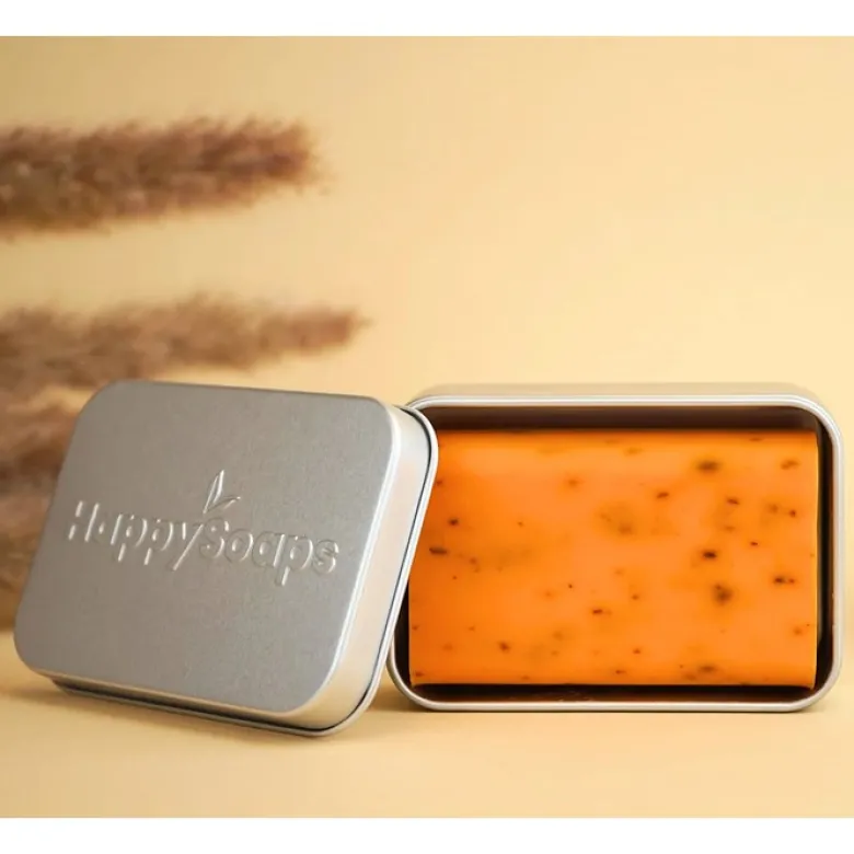 Soap Bar Storage & Travel Tin, 9 x 6 cm