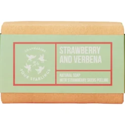 Strawberry & Verbena Natural Bar Soap, 110 g