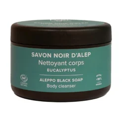 Svart Aleppotvål Eukalyptus, 180 g