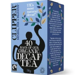 Svart Te Decaf, 40 påsar