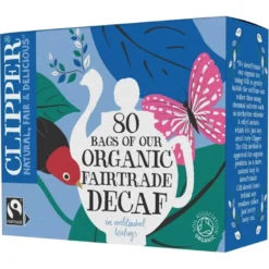 Svart Te Decaf, 80 påsar