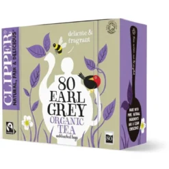 Svart Te Earl Grey, 80 påsar