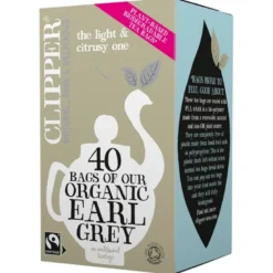 Svart Te Earl Grey, 40 påsar
