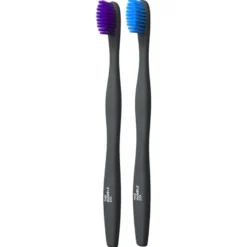 Tandborste Soft - Blå/Lila, 2-pack