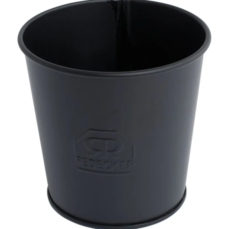 Tandborstmugg Metall - Svart