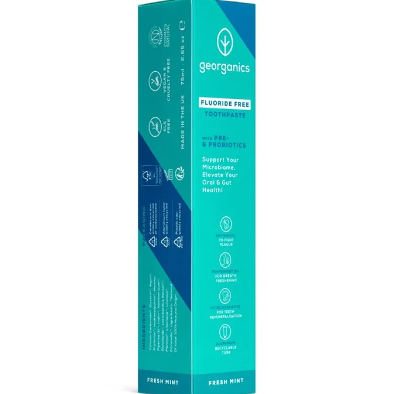 Tandkräm med Prebiotika & Probiotika - Fresh Mint, 75 ml