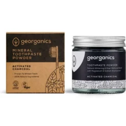 Tandkrämspulver Activated Charcoal, 60 ml