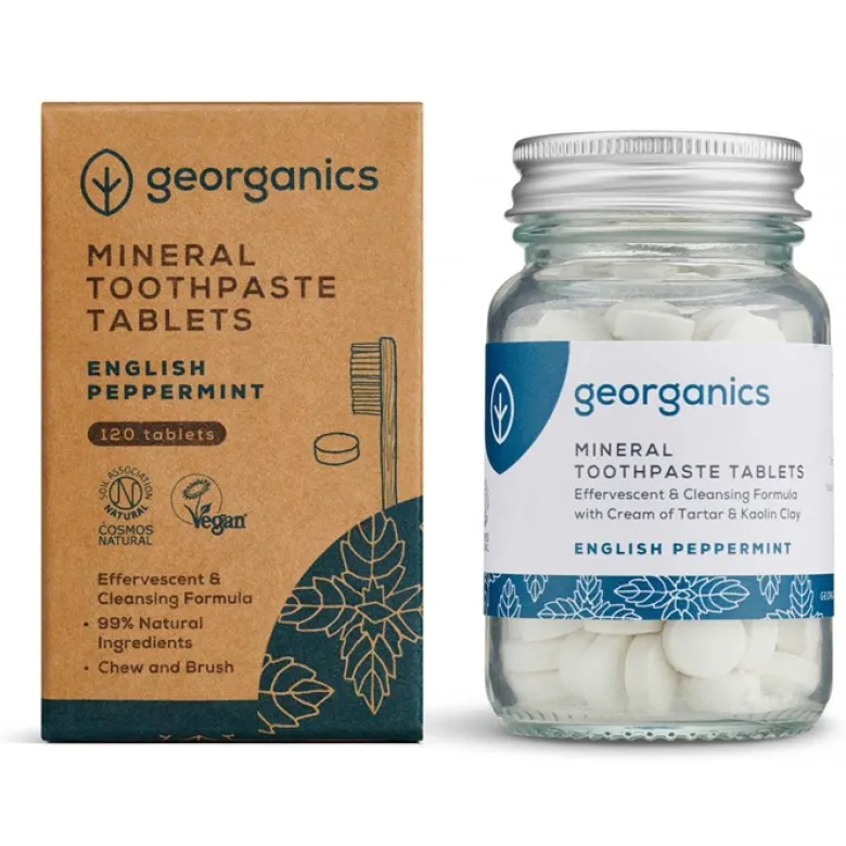 Tandkrämstabletter English Peppermint, 120 st