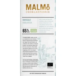 Tegel Mörk Choklad Havssalt 65%, 80 g