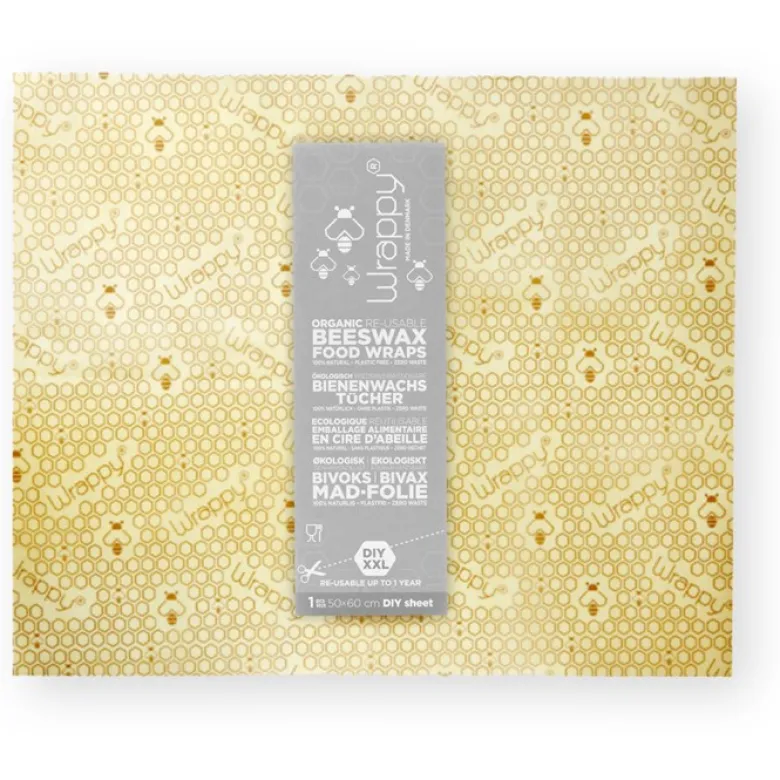 Återanvändbar Bivaxfolie - DIY Pack (XXL), 1 ark