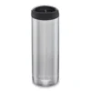 TKWide Isolerad Flaska med Cafékork - Brushed Stainless