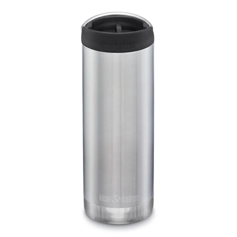 TKWide Isolerad Flaska med Cafékork - Brushed Stainless