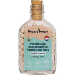 Toothpaste Tabs Mighty Mint - Utan fluorid, 62 st
