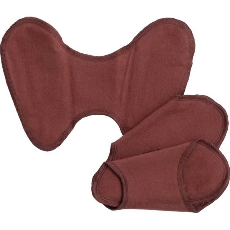 Trosskydd String Snap Free - Warm Brown, 3-pack