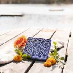 Tvålfat Keramik Rektangulär, 11 x 9 cm