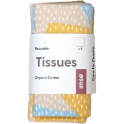 Tvättbara Näsdukar - Blue Sprinkle, 5-pack
