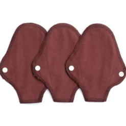 Tvättbara Trosskydd String - Warm Brown, 3-pack