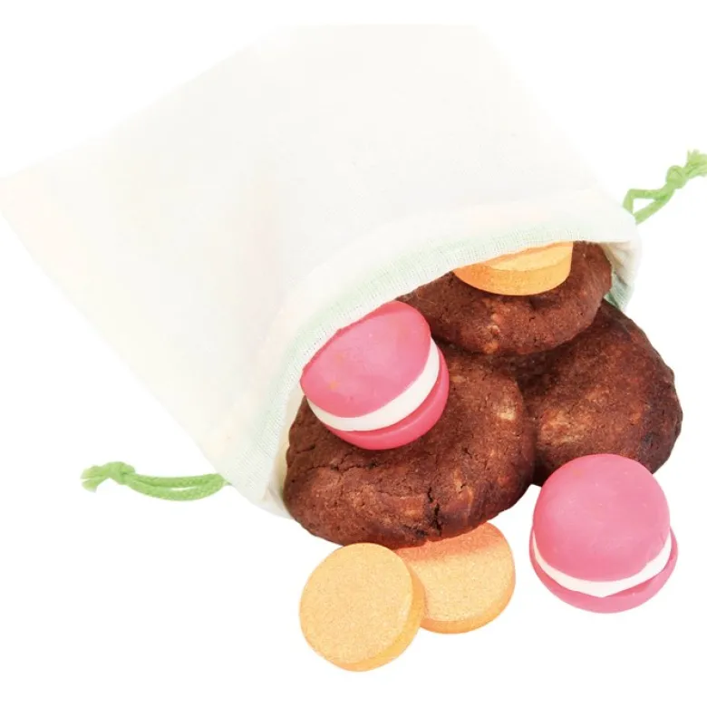 Tygpåse med Dragsko - XSmall, 8-pack