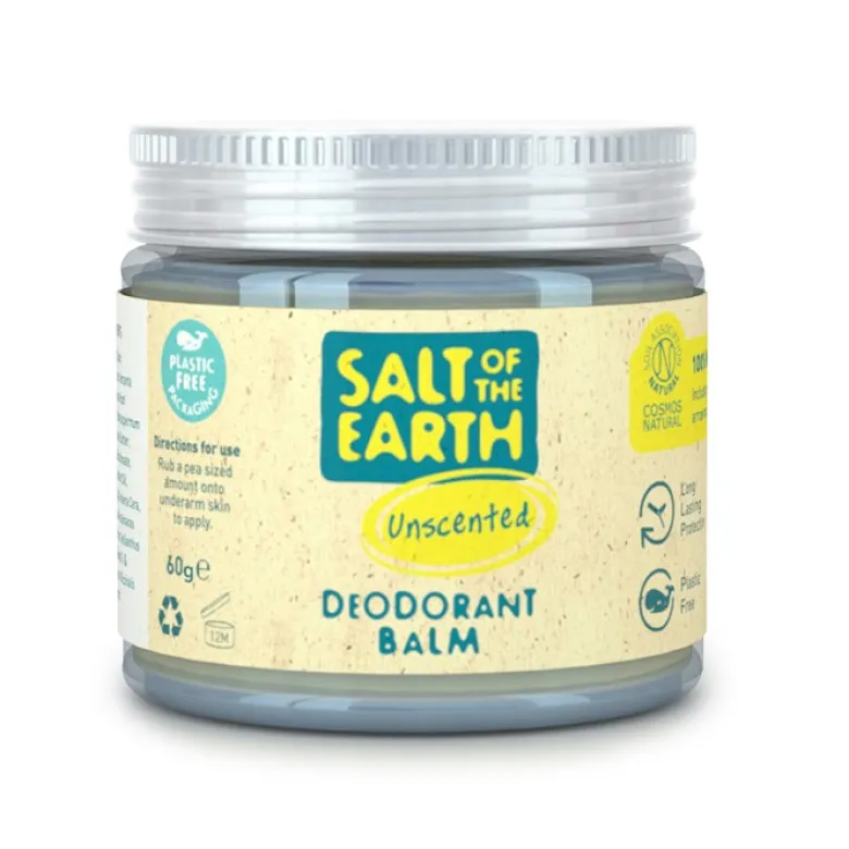 Unscented Deodorant Balm, 60 g